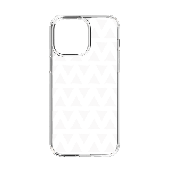 Slim Protection Case［ Original - Favorite Color Triangle - White ］