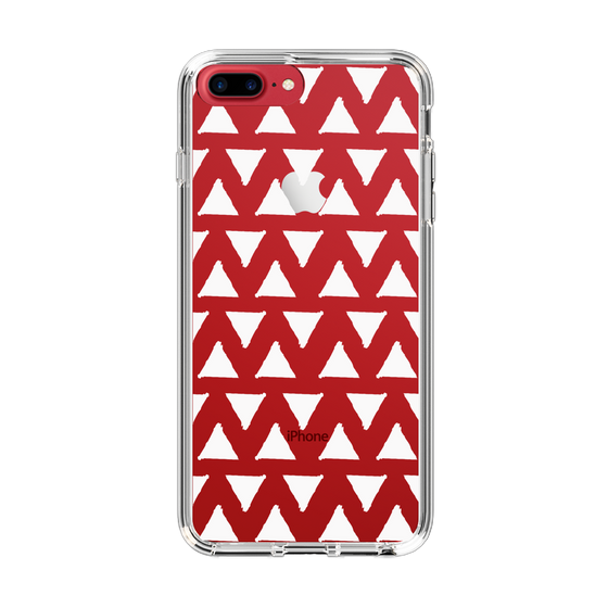 Slim Protection Case［ Original - Favorite Color Triangle - White ］