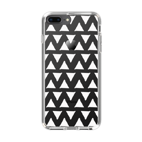 Slim Protection Case［ Original - Favorite Color Triangle - White ］
