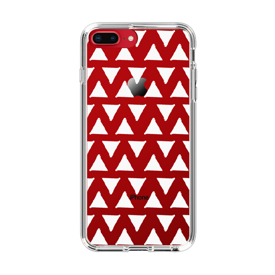 Slim Protection Case［ Original - Favorite Color Triangle - White ］