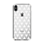 Slim Protection Case［ Original - Favorite Color Triangle - White ］