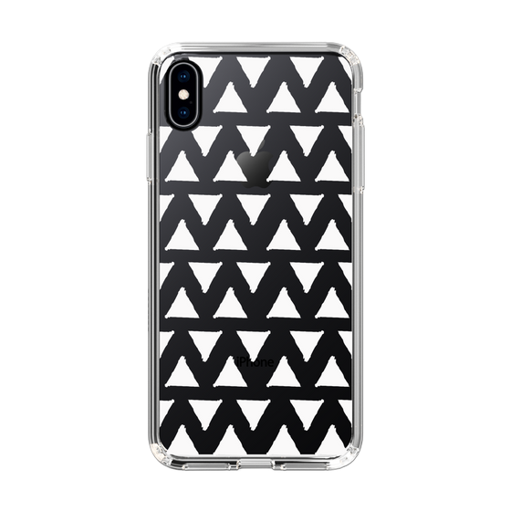 Slim Protection Case［ Original - Favorite Color Triangle - White ］