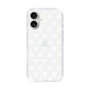 Slim Protection Case［ Original - Favorite Color Triangle - White ］