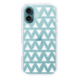 Slim Protection Case［ Original - Favorite Color Triangle - White ］