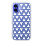 Slim Protection Case［ Original - Favorite Color Triangle - White ］