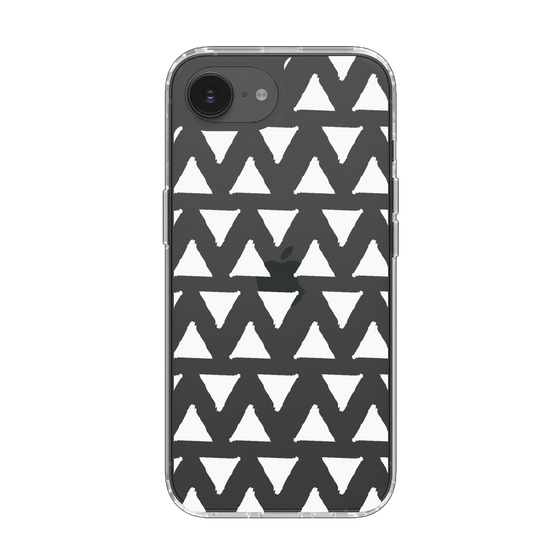 Slim Protection Case［ Original - Favorite Color Triangle - White ］