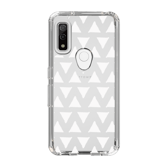 Slim Protection Case［ Original - Favorite Color Triangle - White ］