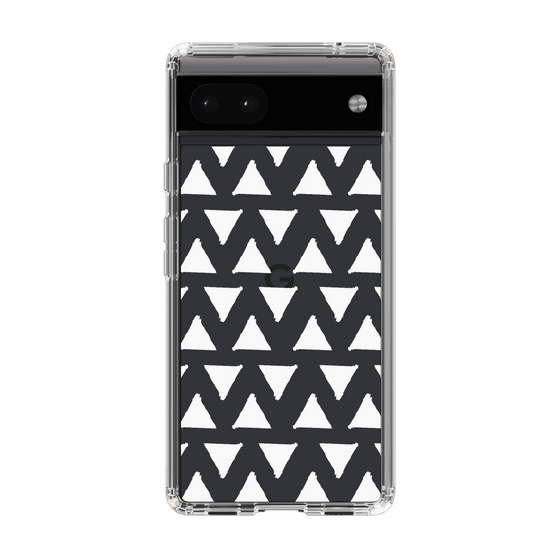 Slim Protection Case［ Original - Favorite Color Triangle - White ］