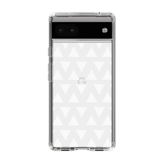 Slim Protection Case［ Original - Favorite Color Triangle - White ］