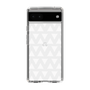 Slim Protection Case［ Original - Favorite Color Triangle - White ］