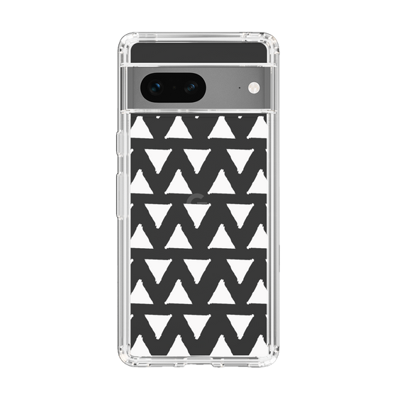 Slim Protection Case［ Original - Favorite Color Triangle - White ］