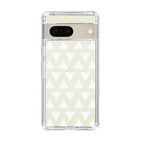 Slim Protection Case［ Original - Favorite Color Triangle - White ］
