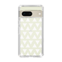Slim Protection Case［ Original - Favorite Color Triangle - White ］