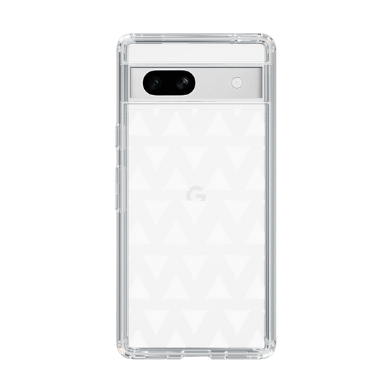 Slim Protection Case［ Original - Favorite Color Triangle - White ］