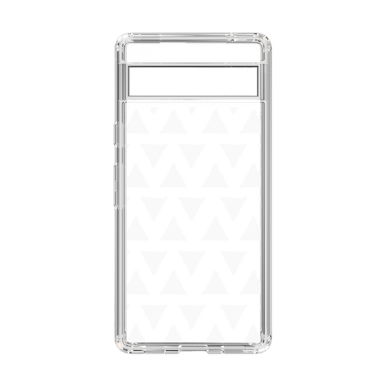 Slim Protection Case［ Original - Favorite Color Triangle - White ］