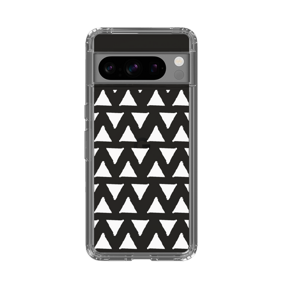 Slim Protection Case［ Original - Favorite Color Triangle - White ］