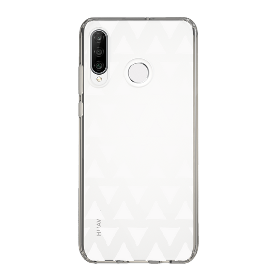 Slim Protection Case［ Original - Favorite Color Triangle - White ］