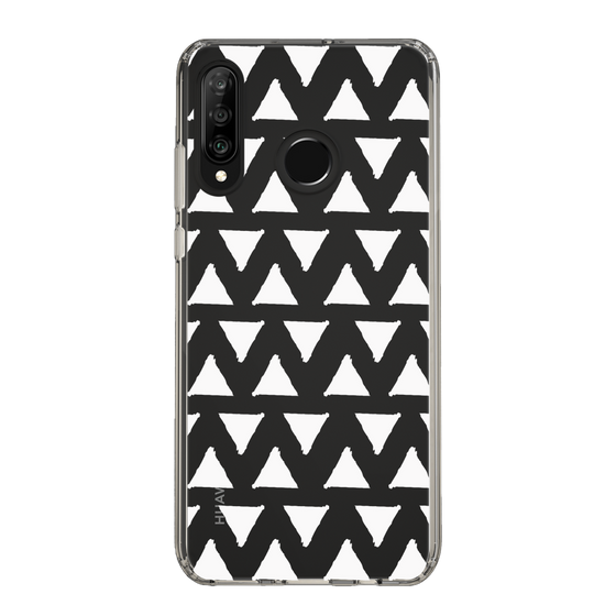 Slim Protection Case［ Original - Favorite Color Triangle - White ］