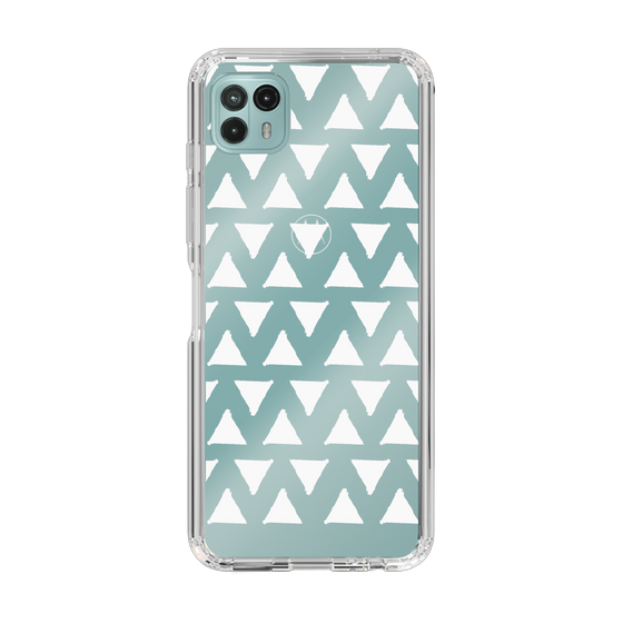Slim Protection Case［ Original - Favorite Color Triangle - White ］