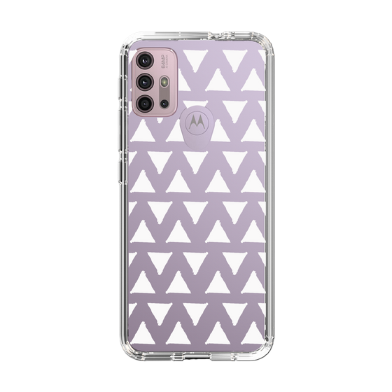 Slim Protection Case［ Original - Favorite Color Triangle - White ］