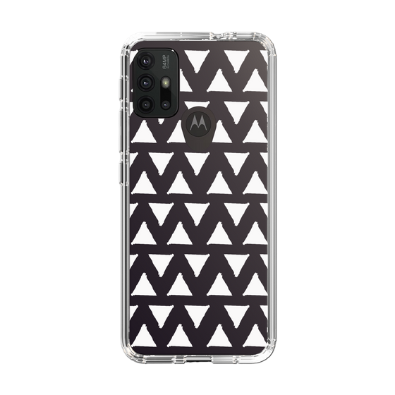 Slim Protection Case［ Original - Favorite Color Triangle - White ］