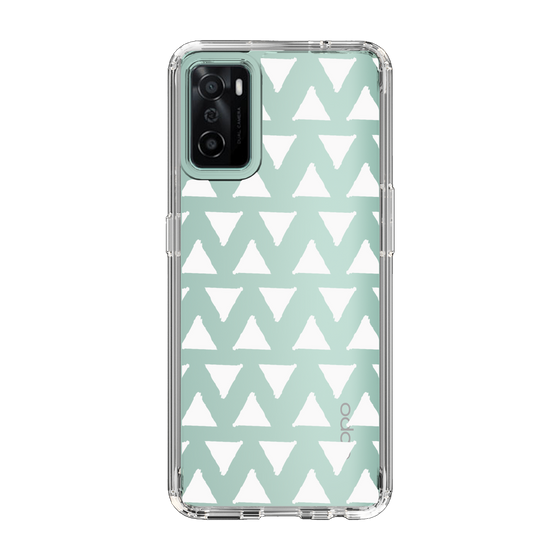 Slim Protection Case［ Original - Favorite Color Triangle - White ］