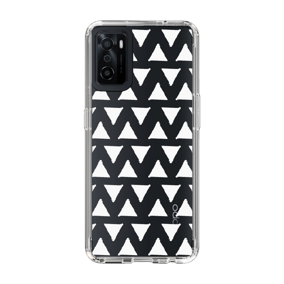 Slim Protection Case［ Original - Favorite Color Triangle - White ］