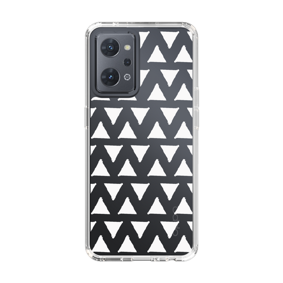 Slim Protection Case［ Original - Favorite Color Triangle - White ］