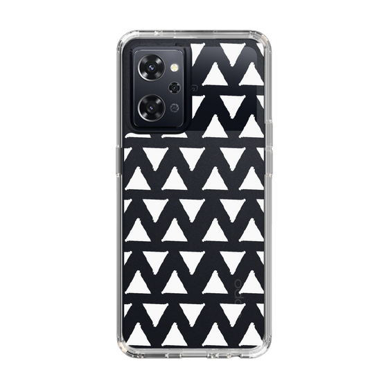 Slim Protection Case［ オリジナル - 推し色三角 - ホワイト ］