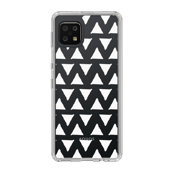 Slim Protection Case［ Original - Favorite Color Triangle - White ］