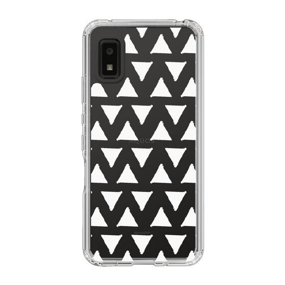 Slim Protection Case［ Original - Favorite Color Triangle - White ］