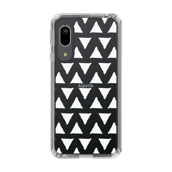 Slim Protection Case［ Original - Favorite Color Triangle - White ］