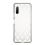 Slim Protection Case［ Original - Favorite Color Triangle - White ］