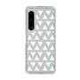 Slim Protection Case［ Original - Favorite Color Triangle - White ］