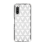 Slim Protection Case［ Original - Favorite Color Triangle - White ］