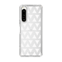 Slim Protection Case［ Original - Favorite Color Triangle - White ］
