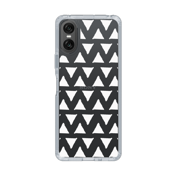 Slim Protection Case［ Original - Favorite Color Triangle - White ］