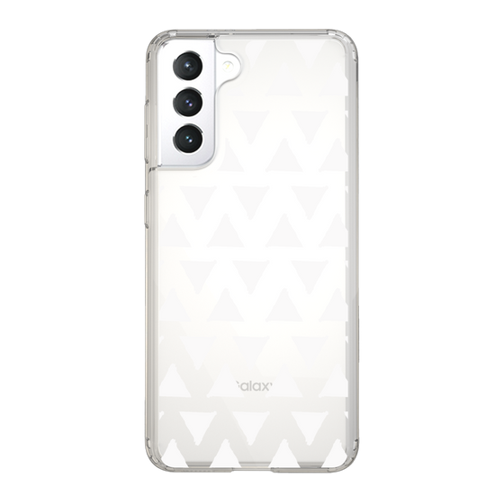 Slim Protection Case［ Original - Favorite Color Triangle - White ］