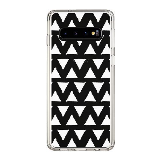 Slim Protection Case［ Original - Favorite Color Triangle - White ］