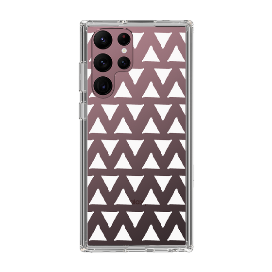 Slim Protection Case［ Original - Favorite Color Triangle - White ］