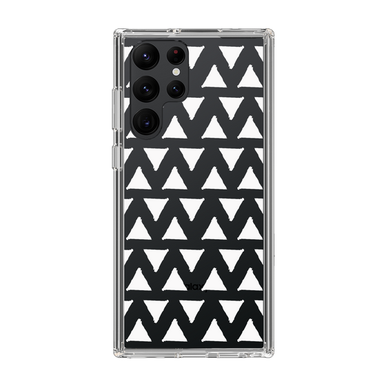 Slim Protection Case［ Original - Favorite Color Triangle - White ］