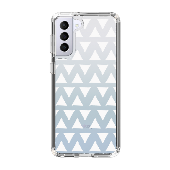 Slim Protection Case［ Original - Favorite Color Triangle - White ］