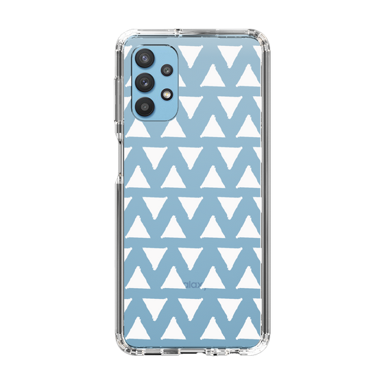 Slim Protection Case［ Original - Favorite Color Triangle - White ］