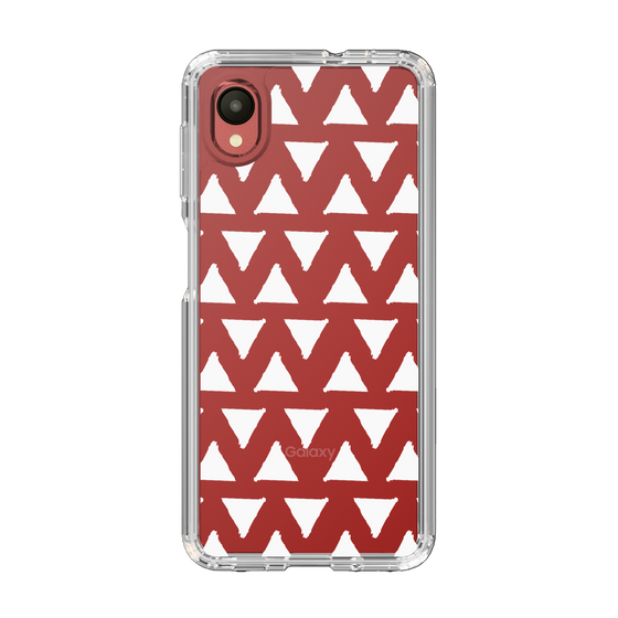 Slim Protection Case［ Original - Favorite Color Triangle - White ］