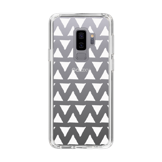 Slim Protection Case［ Original - Favorite Color Triangle - White ］