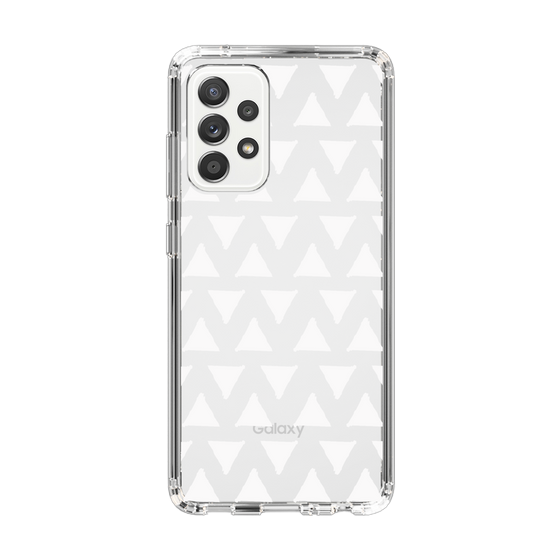 Slim Protection Case［ Original - Favorite Color Triangle - White ］