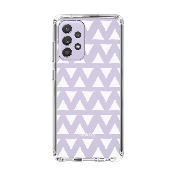 Slim Protection Case［ Original - Favorite Color Triangle - White ］