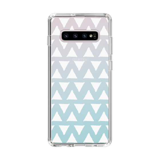 Slim Protection Case［ Original - Favorite Color Triangle - White ］