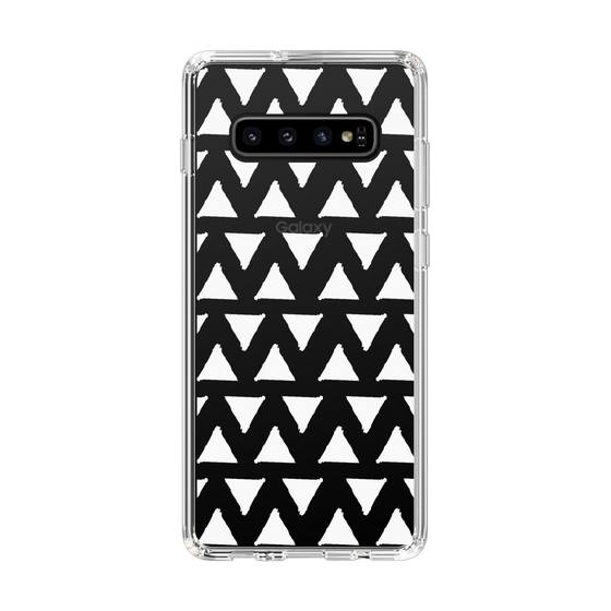 Slim Protection Case［ Original - Favorite Color Triangle - White ］