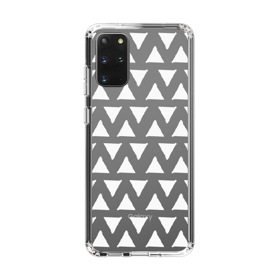 Slim Protection Case［ Original - Favorite Color Triangle - White ］
